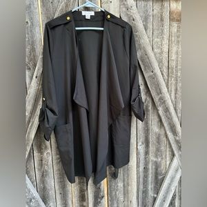 Light flowy waterfall cardigan.